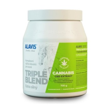 ALAVIS Triple blend Extra silný+ Cannabis CBD 700g