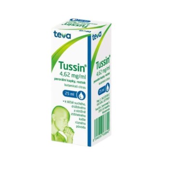 Tussin 4.62mg/ml perorální kapky roztok 1x25ml