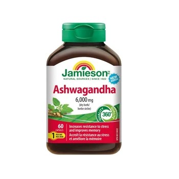 JAMIESON Ashwagandha cps.60