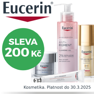Akce -200 Kč na Eucerin do 30.3.2025