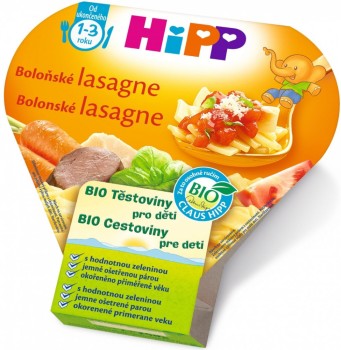 HiPP DĚT.TĚST. BIO Boloň. lasagne 250g
