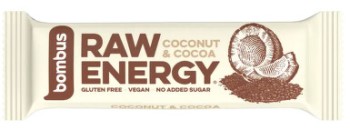 bombus Raw Energy coconut+cocoa 50g