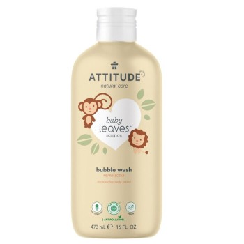 Attitude Dětská pěna do koupele hruška 473ml