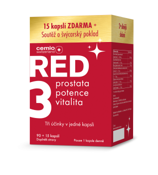 Cemio RED3 cps.90+15 dárek 2023 ČR