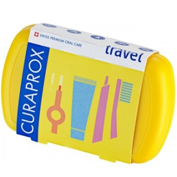 CURAPROX Travel set cestovní sada žlutá