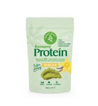 Zelená Země konopný protein vanilka 500g