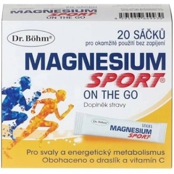 Dr.Böhm Magnesium Sport On the Go 20 sáčků