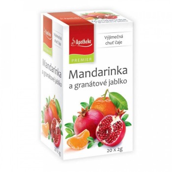 Apotheke Mandarinka a granát. jablko čaj 20x2g