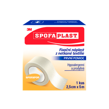 3M Spofaplast 732 Fix.náplast netk.text.5mx25mm