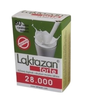 Laktazan forte 28.000 FCC tbl.80