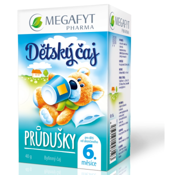 Megafyt Dětský čaj Průdušky 20x2g