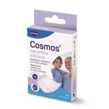 Cosmos sensitive silicone ultra jemná 6x10cm 5ks