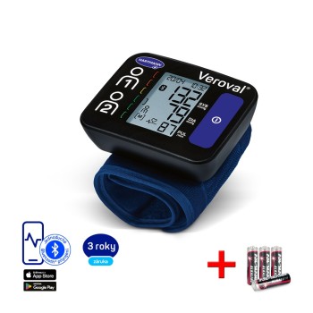 Digitální zápěstní tlakoměr Veroval compact+ connect