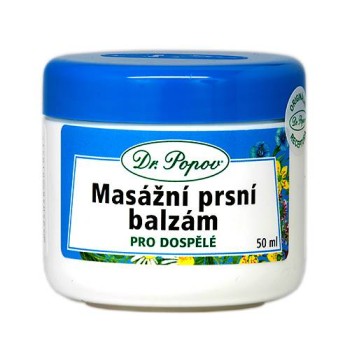 Dr.Popov Masážní prsní balzám pro dospělé 50ml