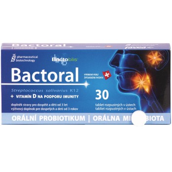 Favea Bactoral + Vitamín D 30tbl