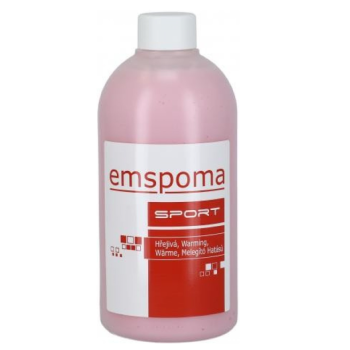 Emspoma Masážní emulze hřejivá O 1000ml (růžová)