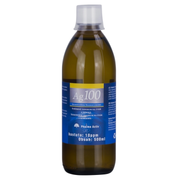 Koloidní stříbro Ag100 10ppm 500ml