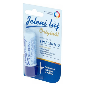 Jelení lůj s placentou pomáda na rty 4.5g