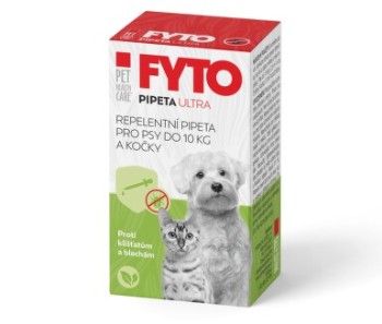 PET FYTO PIPETA ULTRA pes do 10kg a kočka 1x15ml