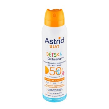 Astrid SUN dětský suchý opalovací sprej SPF50 150ml