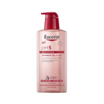Eucerin pH5 sprchový gel&olej 400ml