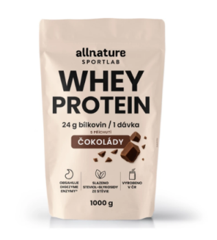 Allnature Sportlab WHEY Protein čokoláda 1000g