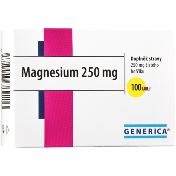 Magnesium 250 Generica tbl. 100