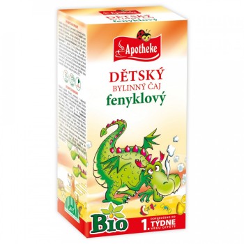 Apotheke Dětský čaj BIO Fenyklový 20x1.5g