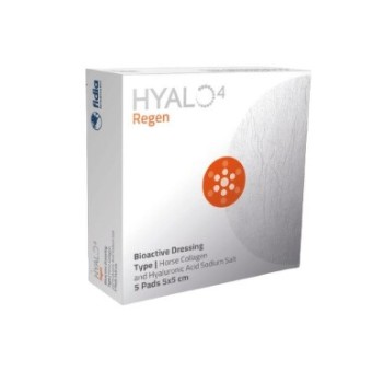 Hyalo4 Regen steril.polštářky 5x5cm 5ks