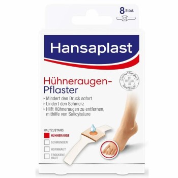 Hansaplast náplast na kuří oka 8ks č.92873