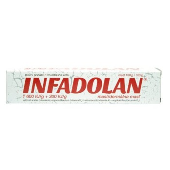 Infadolan 1600IU/g+300IU/g ung.1x100g II