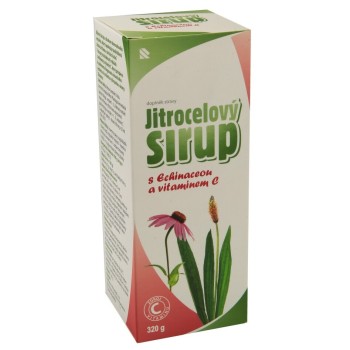 Herbacos Jitrocelový sirup s Echinac.a vit.C 320g