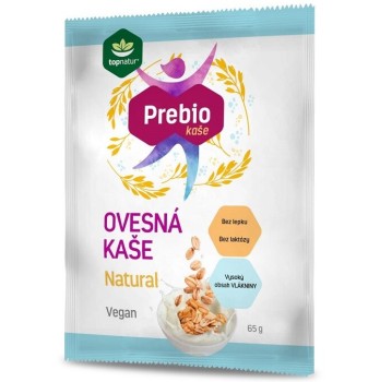 Prebio ovesná kaše natural 65g Topnatur