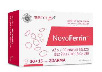 Barnys NovoFerrin cps.30+15 ZDARMA