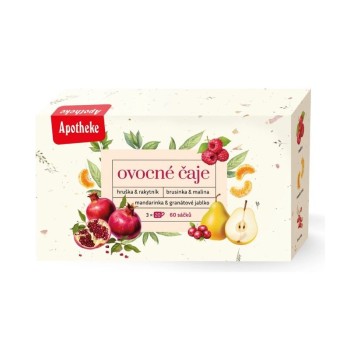 Apotheke kolekce ovocné čaje mix 3x20sáčků