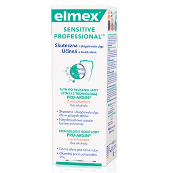 Elmex Sensitive Professional ústní voda 400ml