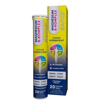 Magnesium B-komplex GRE-PO Glenmark tbl.eff.20