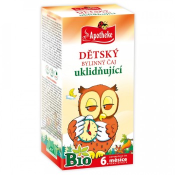 Apotheke Dětský čaj BIO Uklidňující 20x1.5g