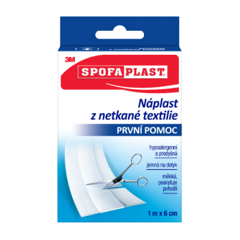 3M Spofaplast Náplast z netkané textil.854 1mx6cm