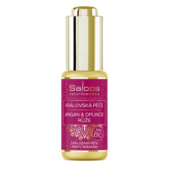 Saloos Královská péče Argan & Opuncie + Růže BIO 20ml