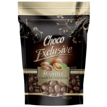 Poex Choco Exclusive Mandle v mléčné čokoládě 700g