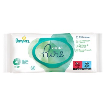 Pampers vlhčené ubrousky Aqua Pure 48ks