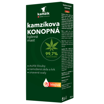 Cemio Kamzíkova konop.mast hřejivá 200ml NEW ČR/SK