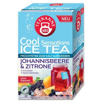 Teekanne CoolSensations IceTea rybíz / citron 18x2.5g
