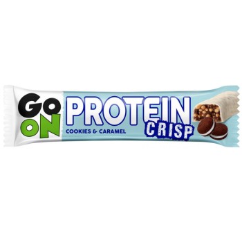 GO ON Protein.tyčinka CRISP cookies a karamel 50g