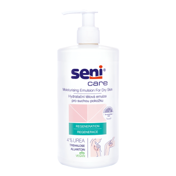 Seni Care Hydratační tělová emulze 4% urea 500ml