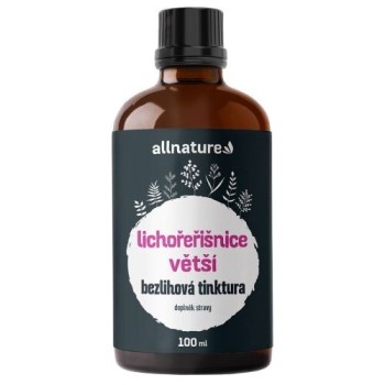 Allnature Lichořeřišnice větší bezlihová tinktura 100ml