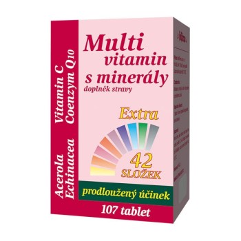 MedPharma Multivitamín s minerály + Extra C 107tbl