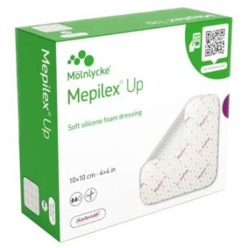 Mepilex Up sterilní silikonové krytí 10x10cm 5ks