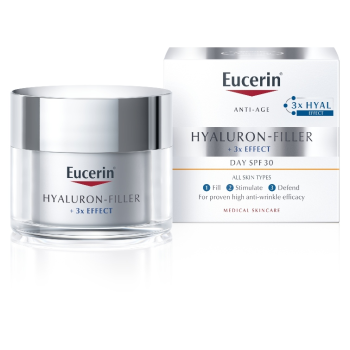 Eucerin Hyaluron-Filler + 3x Effect Denní krém SPF30 50ml